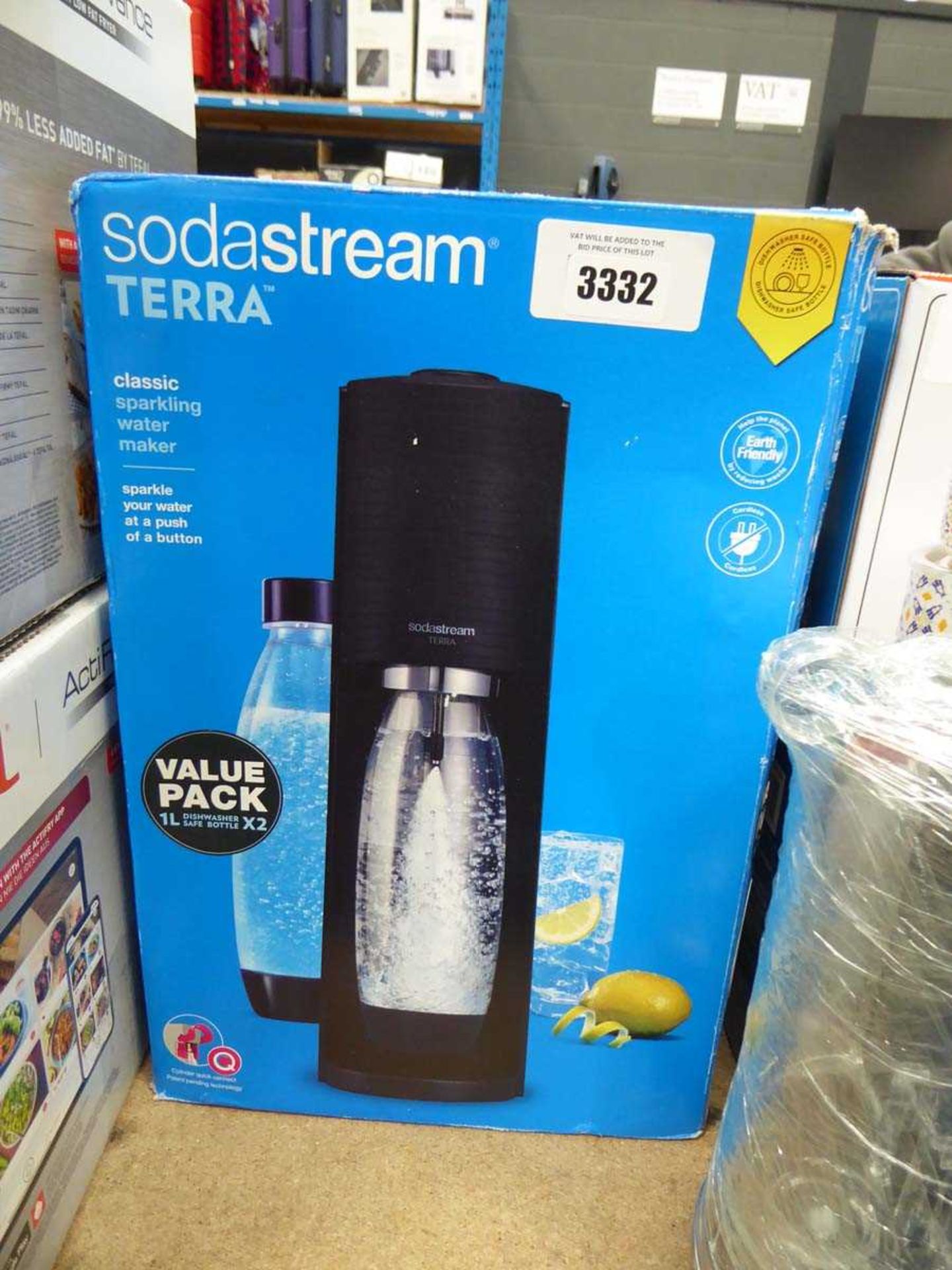 +VAT Sodastream sparkling water maker