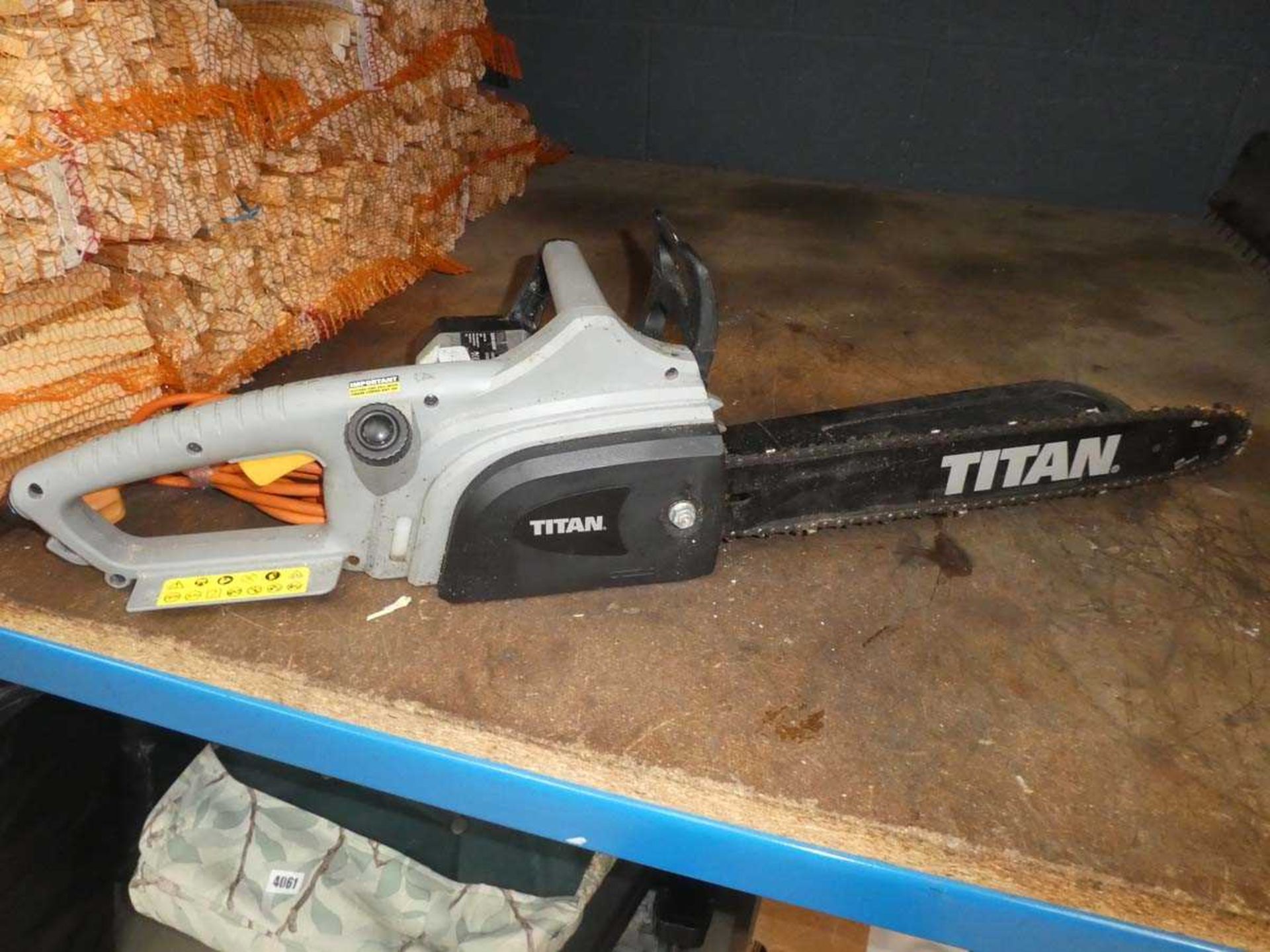 Titan electric chainsaw