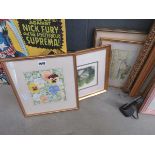 Quantity of prints to include view from a window, Tuscan landscape and daisies