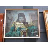 Tretchikoff print of a Chinese Lady
