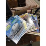 Box containing Flight International magazines