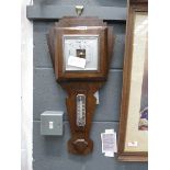 Oak barometer