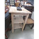 Beech kitchen island