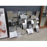 Multi panelled mirror