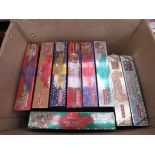 Box containing a qty of jigsaw puzzles
