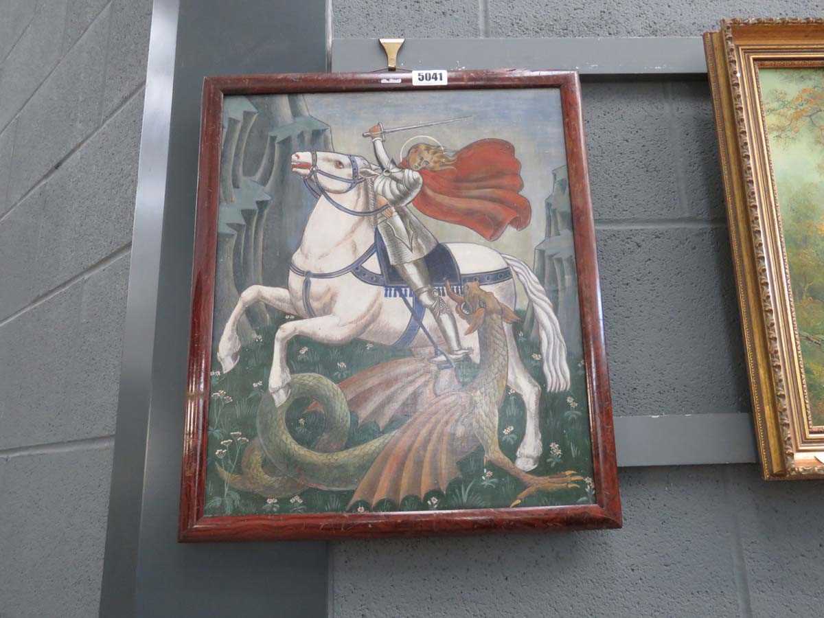 Picture of St George and the dragon