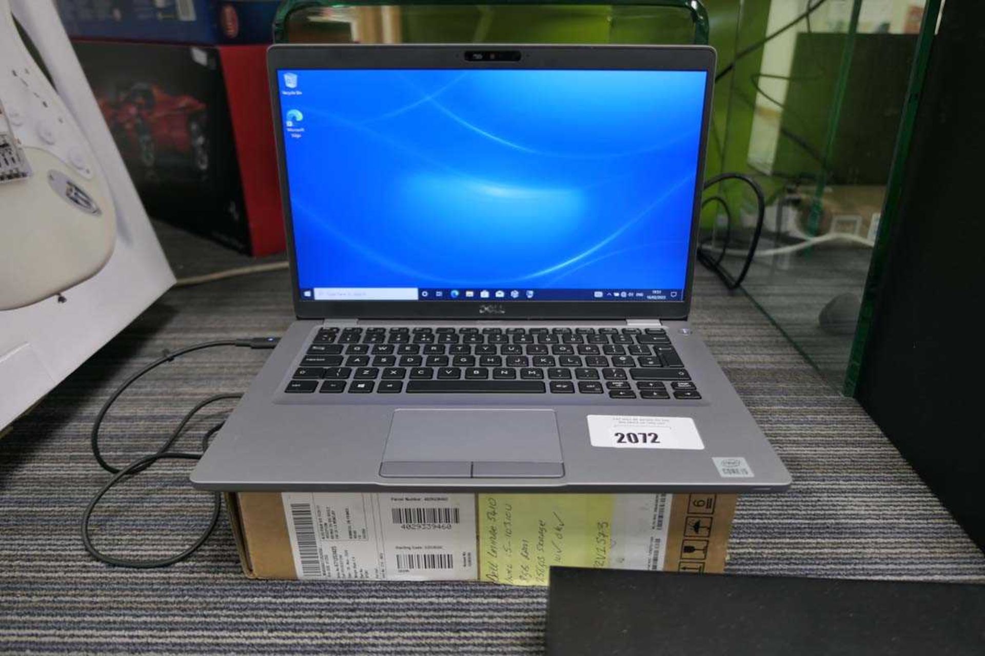 +VAT Dell latitude 5410 laptop with Core i5-10310 chip 8GB Ram, 256 GB SSD Win10 psu & box