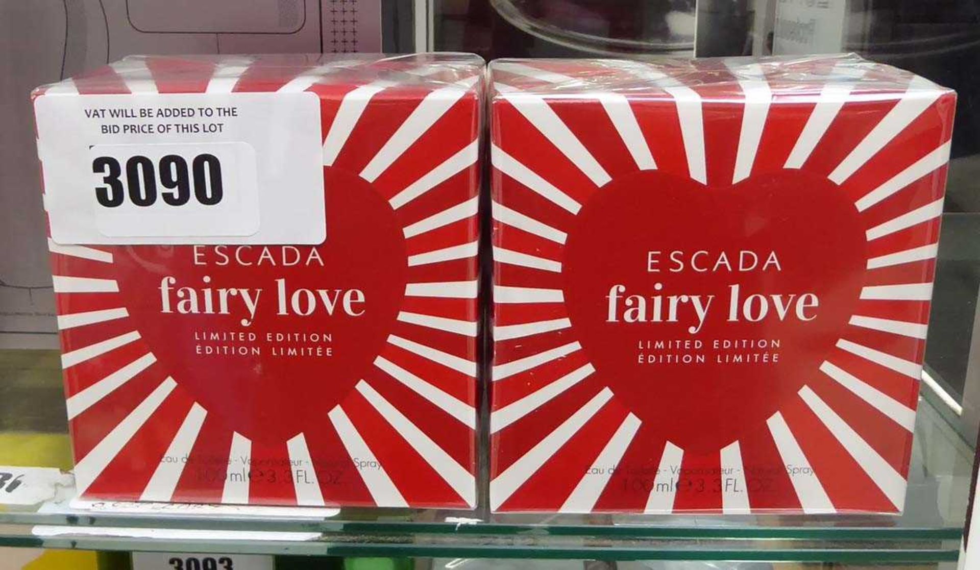 +VAT 2 Escada Fairy Love Limited Edition eau de toilette 100ml (both sealed)