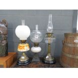 3 oil lamps