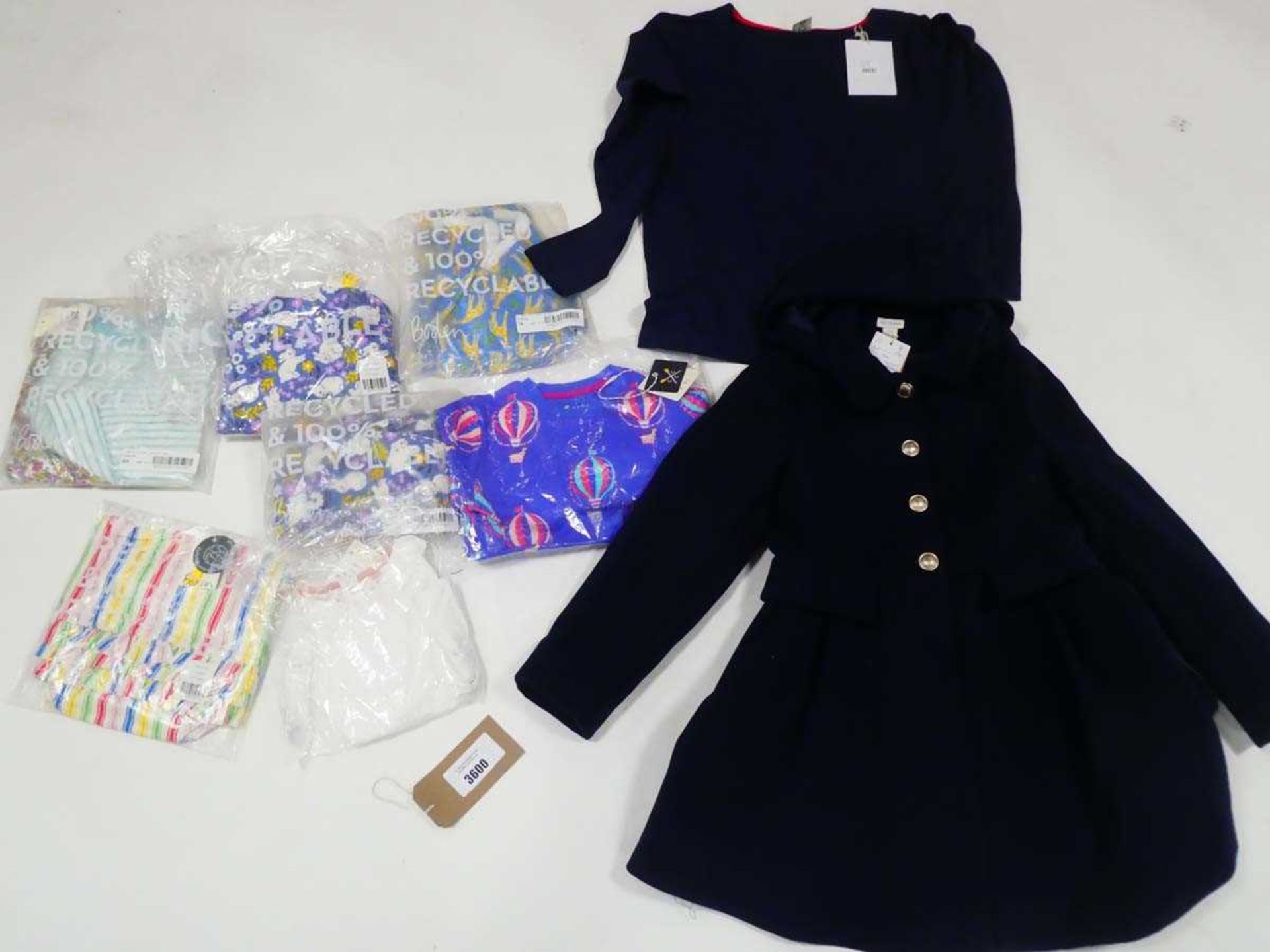 Selection of children's clothing to include Frugi, Monsoon, Boden and Crew Clothing