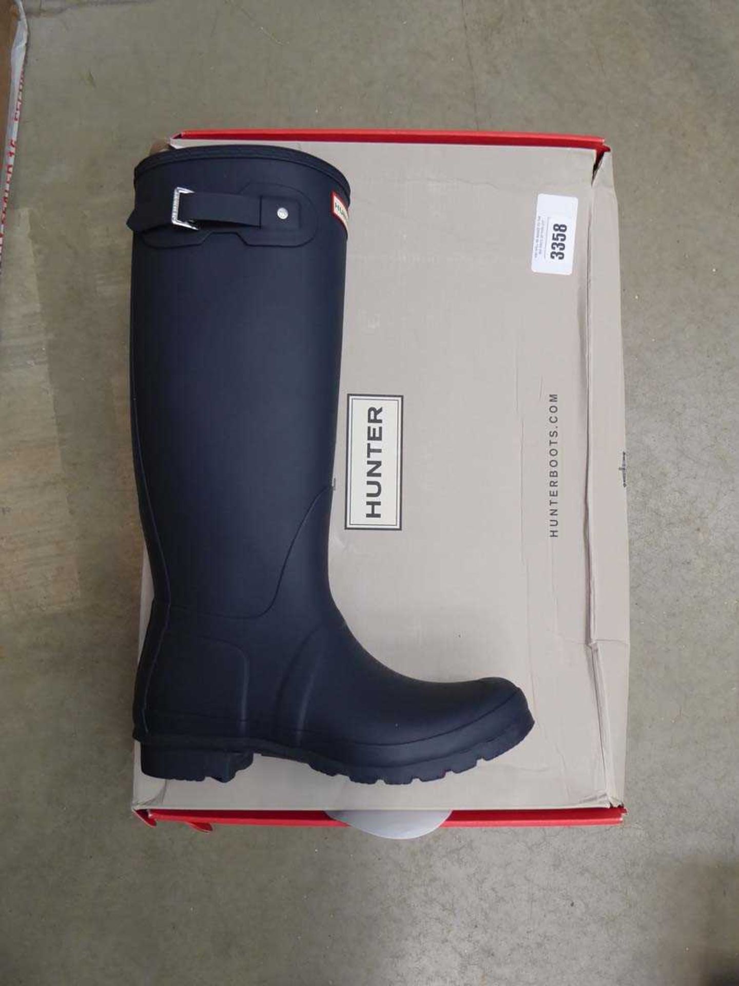 +VAT Blue Hunter wellies size 7