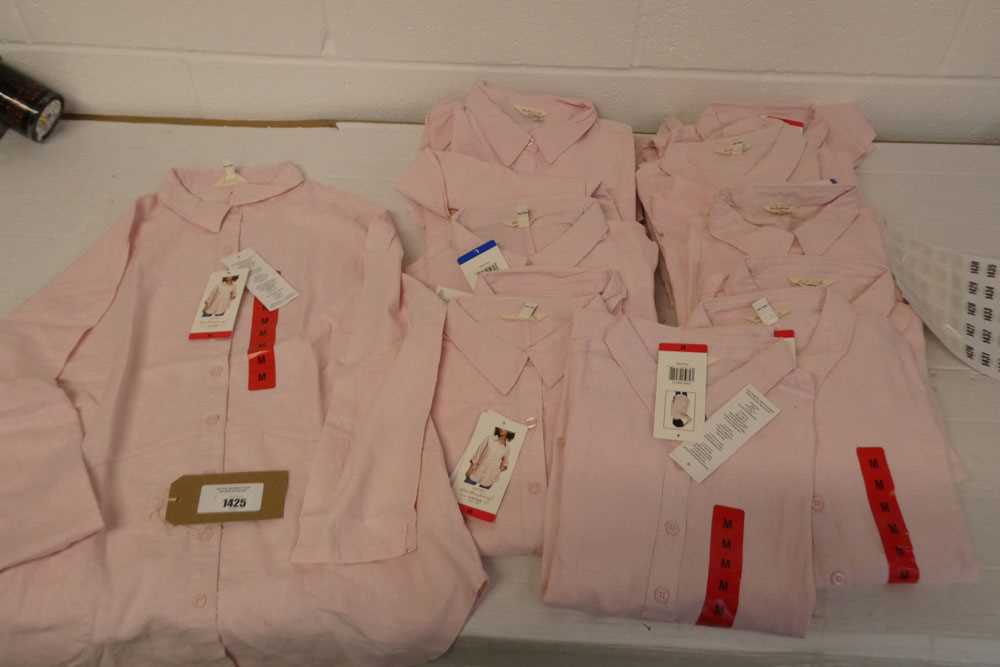 +VAT 15 ladies Original Weatherproof Vintage long sleeve shirts in pink (mixed sizes)