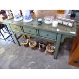 +VAT Green Tsang 3 drawer side table