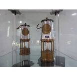 Pair of 'Protector' Lamp and Lighting Co. Ltd. No. Type 1A paraffin lanterns