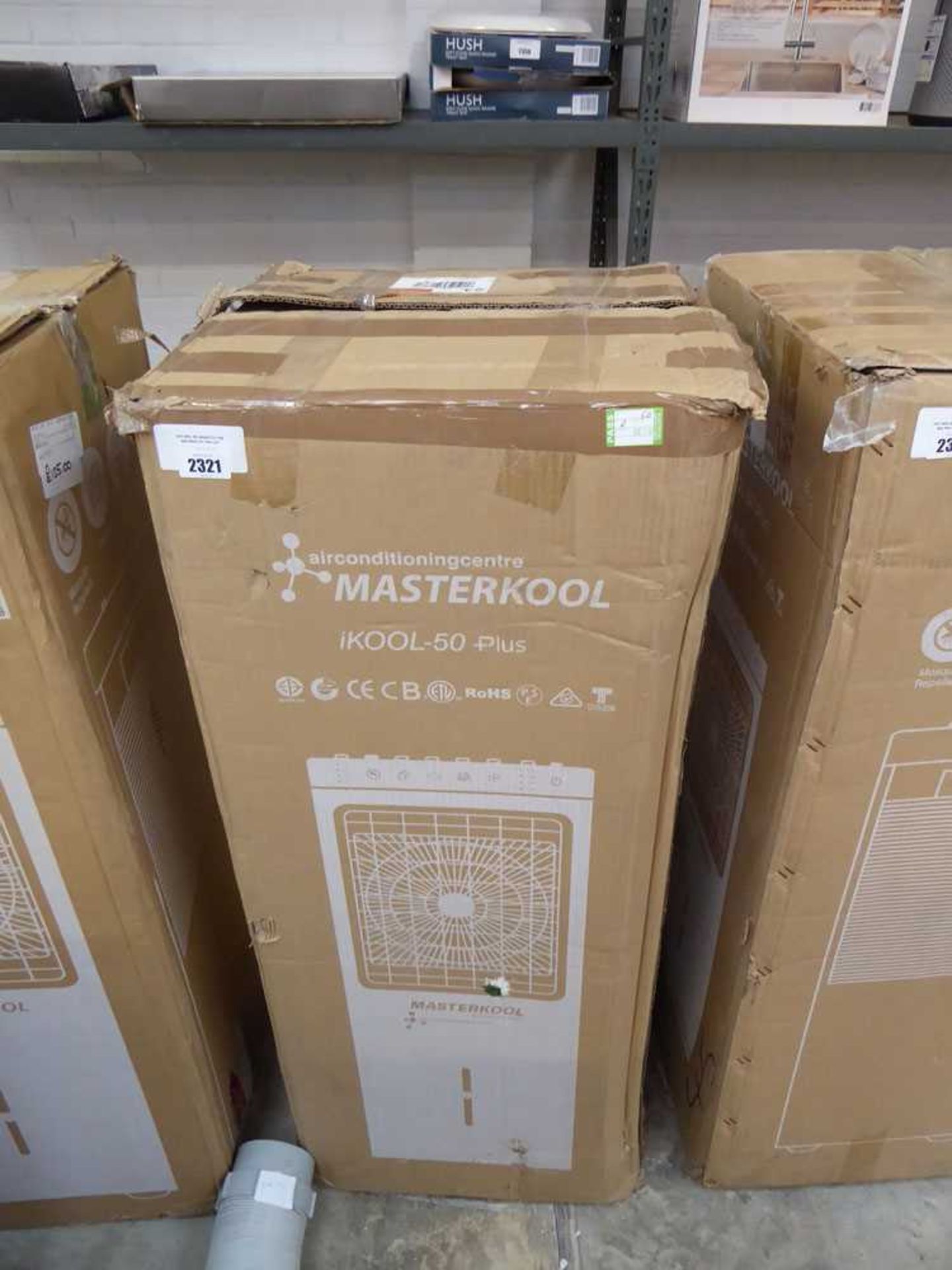 +VAT Boxed Masterkool (iKOOL-50 Plus) air cooler