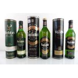 3 bottles of Glenfiddich Single Malt Scotch Whisky various Ages with cartons, 1x Pure Malt Special