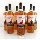 7 bottles of The Famous Grouse Blended Scotch Whisky 1 litre 40%