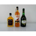 3 bottles, 1x The Famous Grouse Scotch Whisky 70cl 40%, 1x Whyte & Mackay Special Blended Scotch