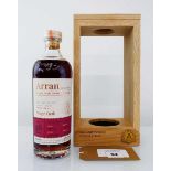 +VAT A bottle of Arran 1996 26 Year Old Single Cask Single Malt Scotch Whisky with wooden box,