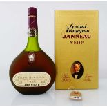 A bottle of Janneau Grand Armagnac VSOP with box circa 1980's 40% 68cl