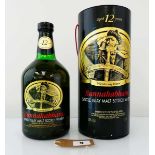 An old style bottle of Bunnahabhain 12 year old Single Islay Malt Scotch Whisky with carton circa