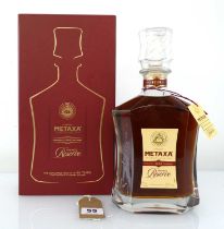 A bottle of Metaxa Private Reserve upto 30 year old limited Edition 4974/5000 Greek Brandy with