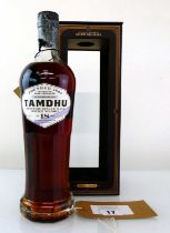 +VAT A bottle of Tamdhu 18 year old Speyside Single Malt Scotch Whisky with box Limited Release 56.