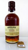 A bottle of Aberlour A'Bunadh Highland Single Malt Scotch Whisky Batch 45 60.2% 70cl