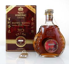 A bottle of Prince Hubert de Polignac X.O. Extra Cognac with box Limited Edition Celebrating the