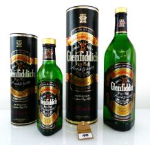 1 & half bottles of Glenfiddich Special Reserve Pure Single Malt Scotch Whisky with cartons old