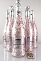 6 bottles of 24KT Prosecco Rose Brut 2021 DOC Italia