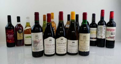 18 bottles Red & White wines, 1x Apothic Cab 2020 California, 1x Vinedos Barrihuelo Rioja Crianza