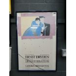 'Ernst Dryden - Vienna to Hollywood',Camden Arts Centre poster, 1983,published by Lipmann Walton (