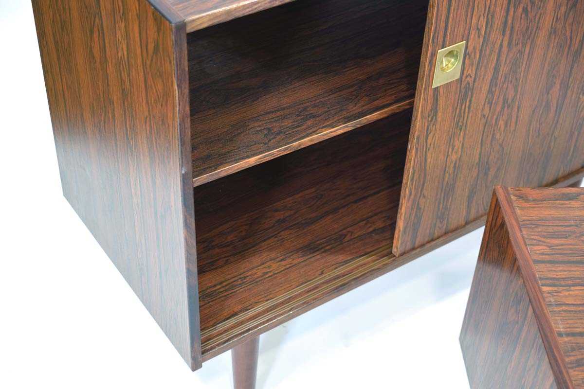 A 1970's Danish suite of cabinets by AEJM Mobler, including a pair of sliding two-door cabinets - Image 5 of 6