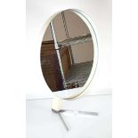 Robert Welch for Durlston Designs Ltd., a dressing table mirror, the circular plate within a white