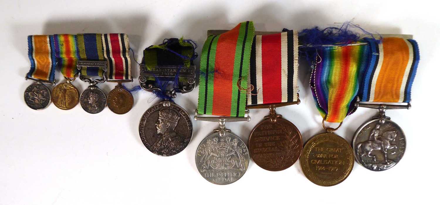 172247 Sgt. F.E. Lennox Brown R.E.: a group of medals including 1914-1918 War Medal, First World War