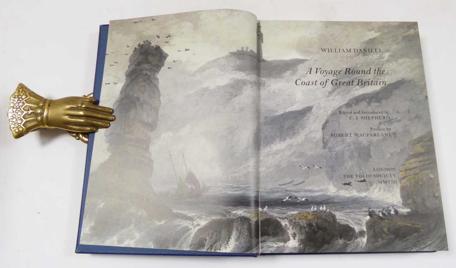 Folio Society : William Daniell : A Voyage Round the Coast of Great Britain, 2008; Charles Dickens : - Image 5 of 7