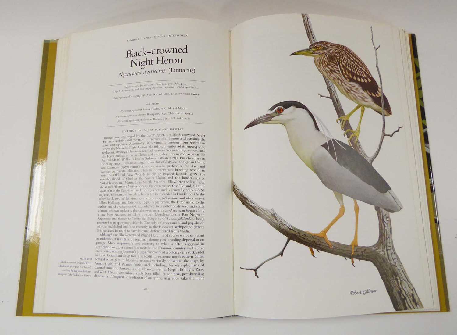 Ornithology. Hancock & Elliott : Herons of the World, 1978. Folio, Hb + Dj. 1st. Ed.; Harrison : - Image 4 of 6