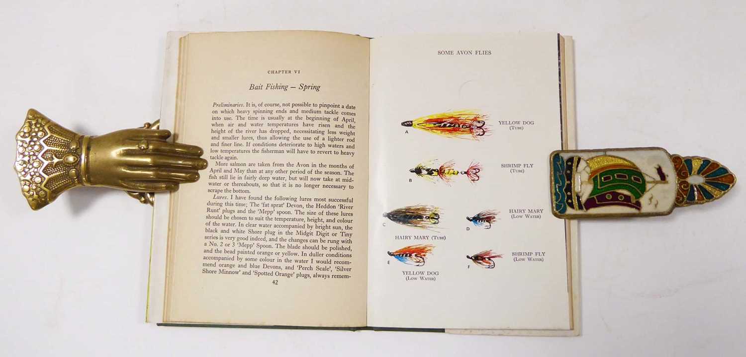 Viscount Grey of Fallodon : Fly Fishing, 1930. 1st. Ed. thus. 8vo. Hb+Dj. Wood engraving - Image 2 of 5