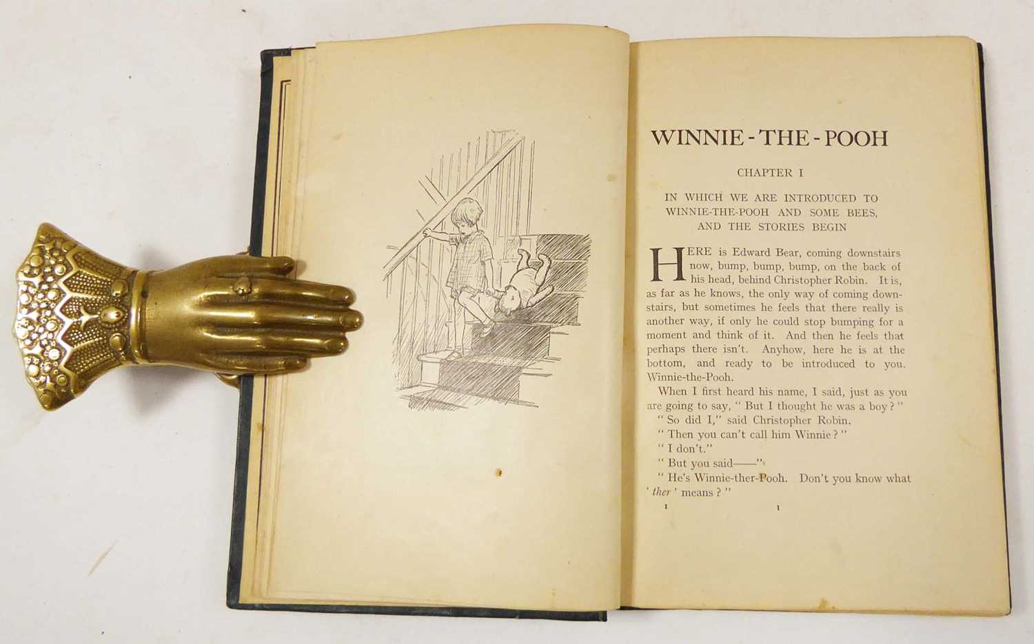 Alan Alexander Milne & Ernest Shepard : Winnie the Pooh, 1926. 1st. Edition. Original green cloth - Image 4 of 7