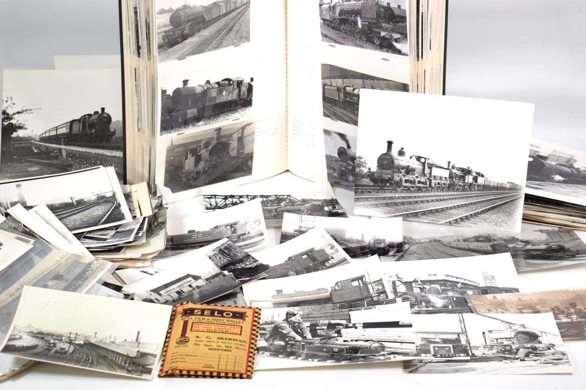 Locomotive Interest: an album and large loose quantity of 1960's and later photographic stills and - Image 2 of 2