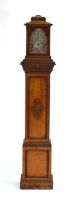 An early 20th century German bracket clock, the Kienzle movement striking on five chimes, the