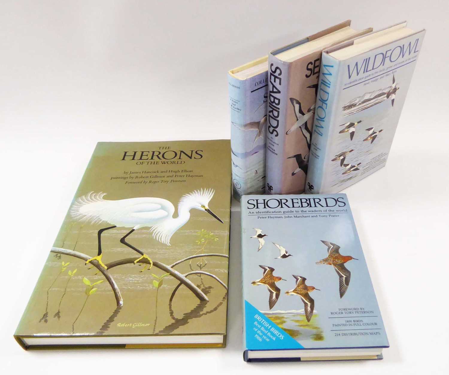 Ornithology. Hancock & Elliott : Herons of the World, 1978. Folio, Hb + Dj. 1st. Ed.; Harrison :