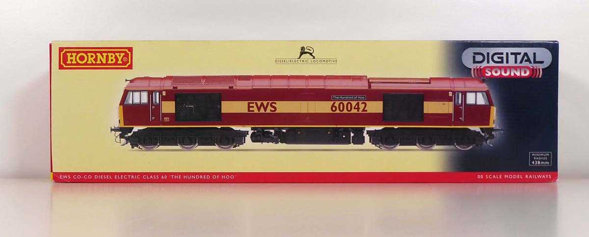 A Hornby OO gauge R2899XS EWS Co-Co Class 60 The Hundred of Hoo 60042 loco, boxed