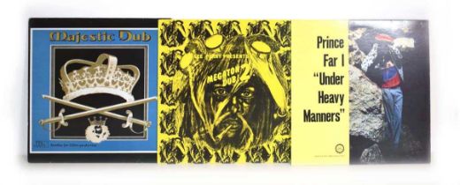 Thee Reggae LPs including 'Prince Far I Under Heavy Manners' (re-issue), 'Lee Perry Presents Megaton
