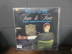Professor Carl Yung' Face to Face with John Freeman' LP, FTF 38505