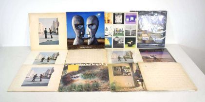 A group of Pink Floyd LPs including 'A Momentary Lapse of Reason' RB8709HP, 'The Piper at the