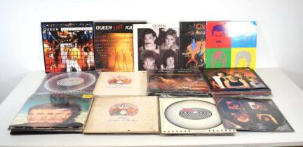 A group of Queen LPs including 'A Kind of Magic' SP8606HP, 'Jazz' 90069, 'Hot Space' GO 8205 GL (47)