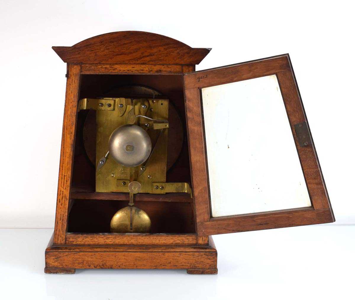 A late 18th/early 19th century bracket clock, the double fusee movement signed 'Pennington - Image 22 of 33