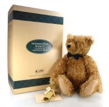 A limited edition Steiff bear 'Henderson Blonde 55', boxed and with certificate